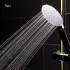 Смеситель для ванны с верхним душем, золото/белый, Cloud, IDDIS, CLOWG00i06