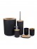 Набор аксессуаров для ванной комнаты, бамбуковый-6 предметов